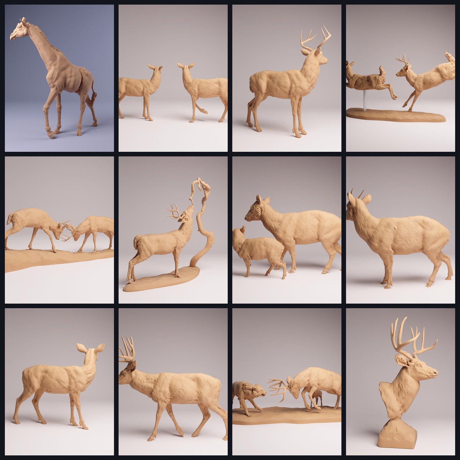 Kategoriebild Neuheiten: neue Modellbau-, Diorama und Tierfiguren-Produkte der letzten 2 Monate