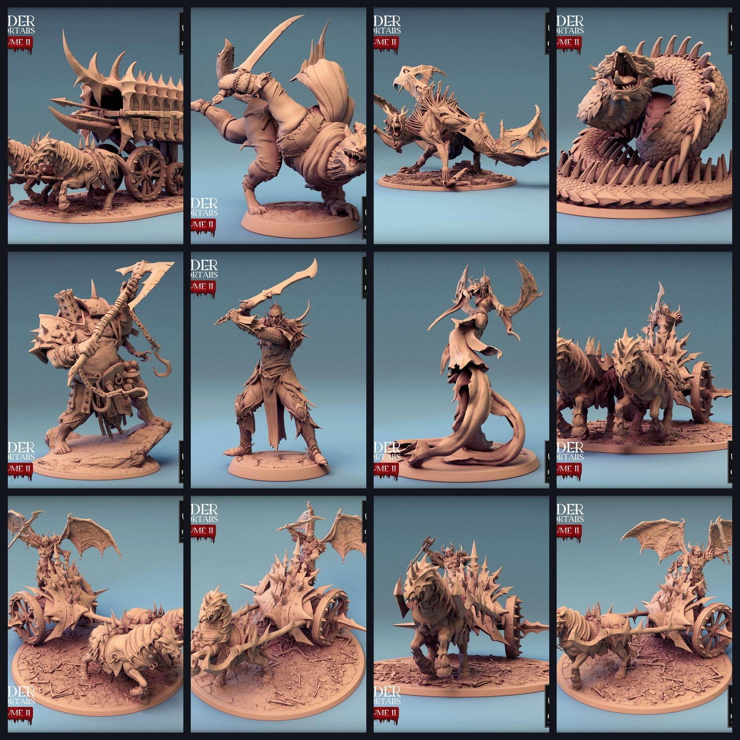 Cette image est l'image de catégorie pour la sortie 24_02 : Order Immortalis - Volume 2 | Rescale Miniatures