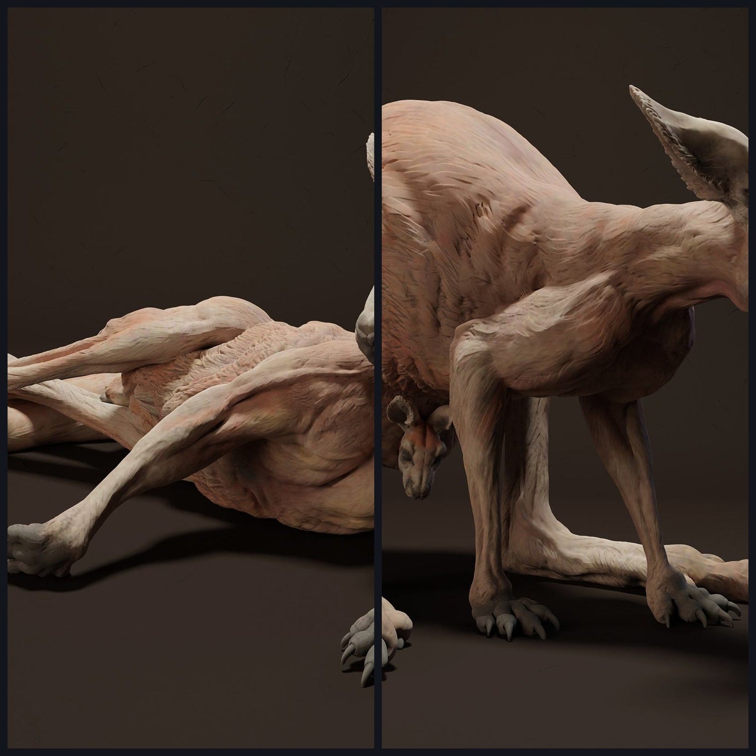 Cette image est l'image de catégorie pour la sortie 23_04 : Australische Tierfiguren für Diorama und Modellbau