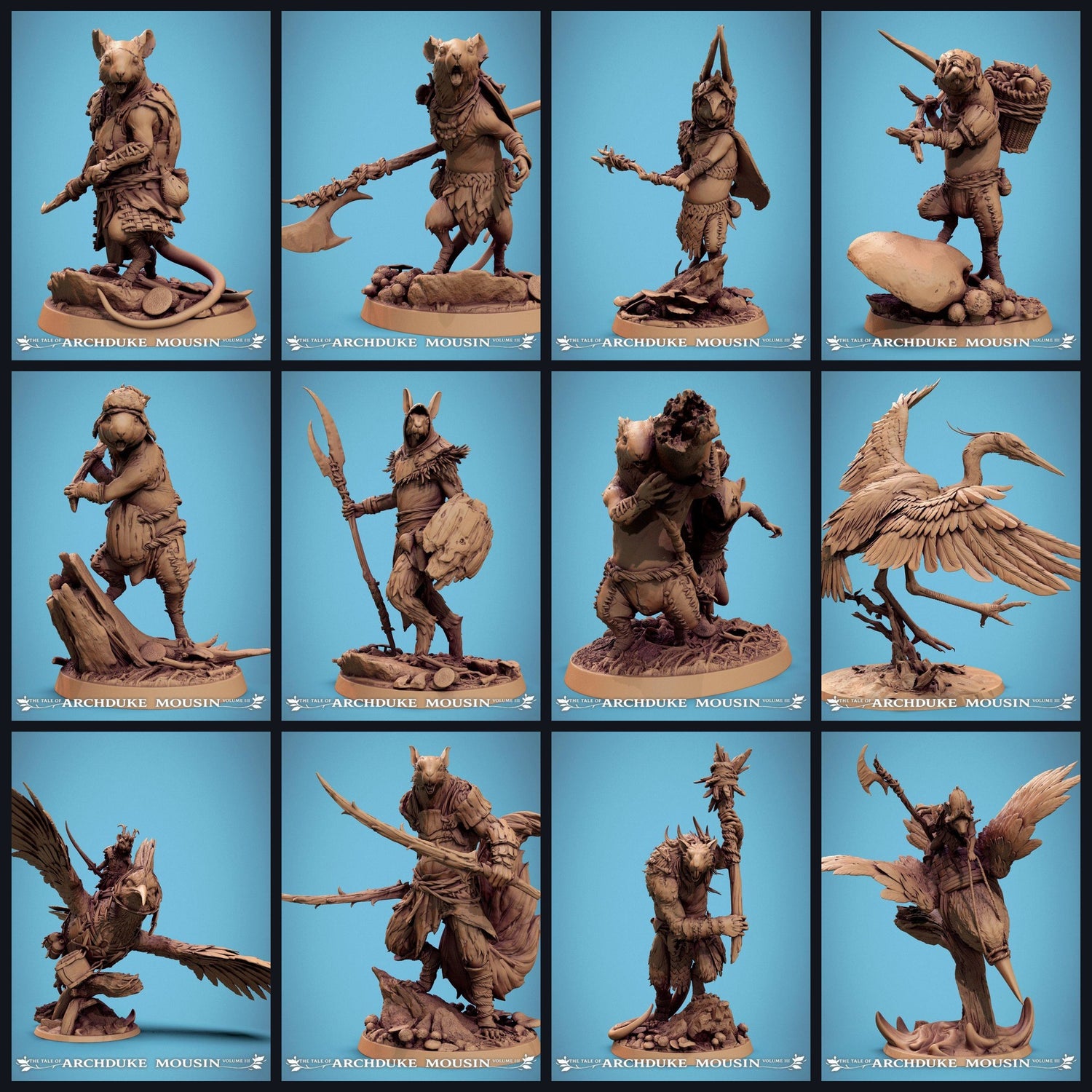 Cette image est l'image de catégorie pour la sortie 25_07 : Les Contes du Duc Mousin Tome 3 - Miniatures Redimensionnées