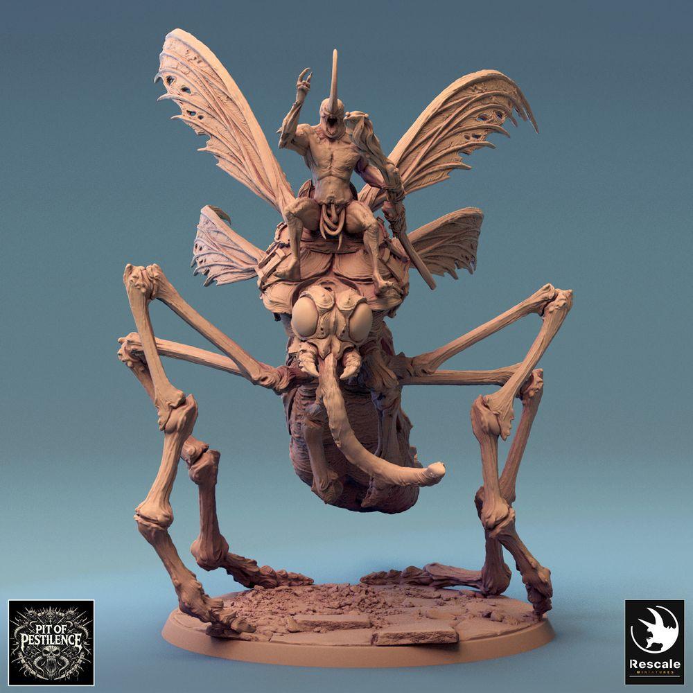 Kategoriebild Insektoide & Spinnen (28mm, 32mm & ausgewählte 75mm) mit unbemalten Tabletop-Miniaturen oder Geländeteilen