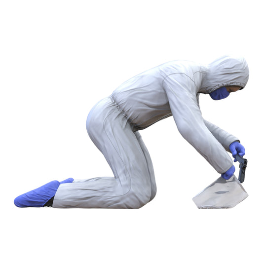 Photo du produit Diorama et modélisme Figurine miniature : Expert judiciaire à genoux