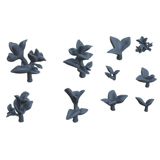 Photo du produit Diorama et décoration de modélisme, accessoires : 0 : Plantes et végétaux : 10 Poivre nain - Peperomia