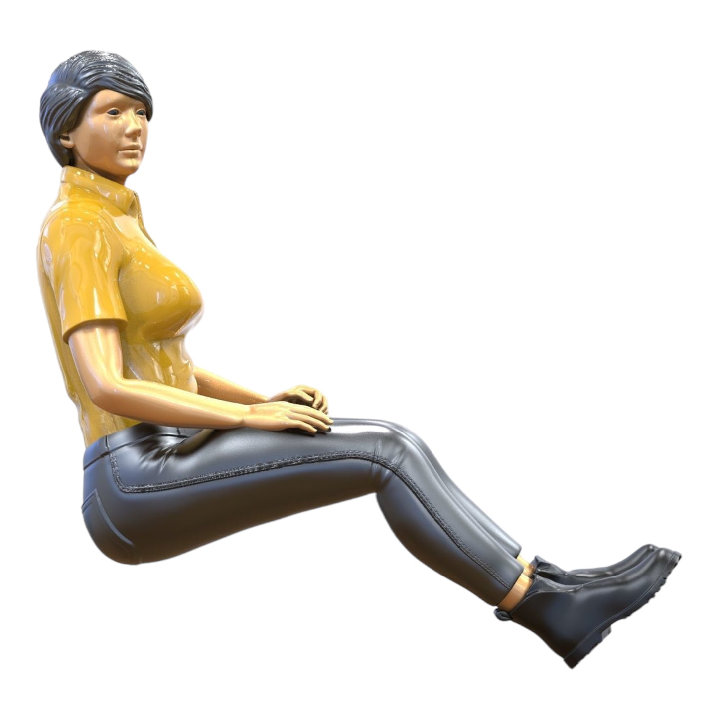 Photo du produit Diorama et modélisme Figurine miniature : Femme assise