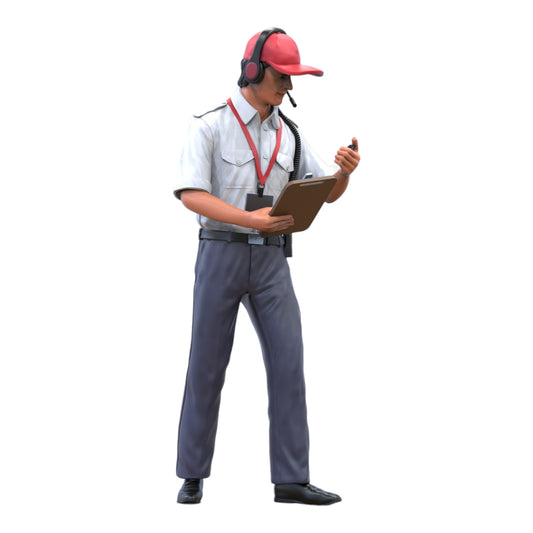 Photo du produit Diorama et modélisme figurine miniature : Direction de course avec chronomètre