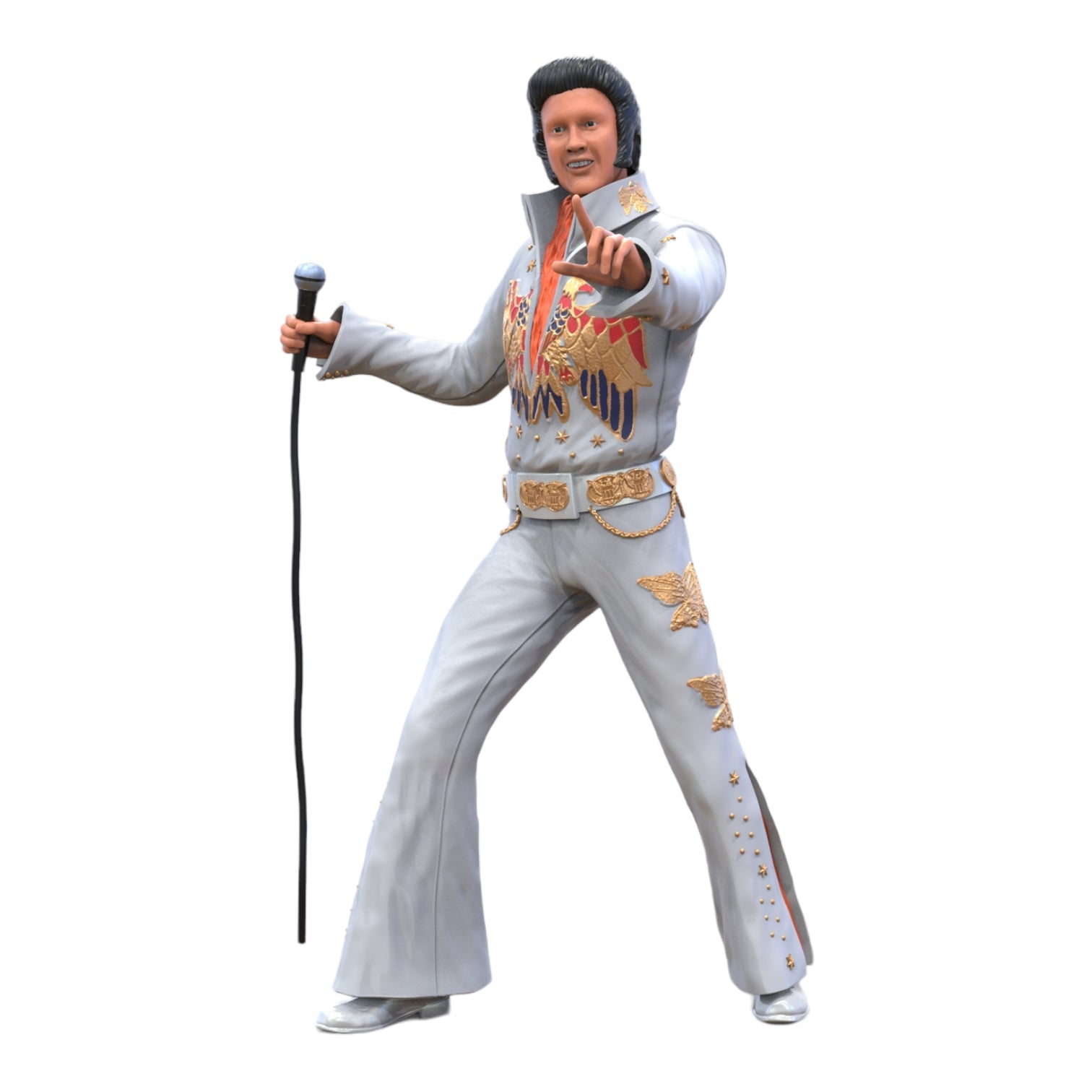 Photo de produit Diorama et modélisme Figurine miniature : Chanteur célèbre