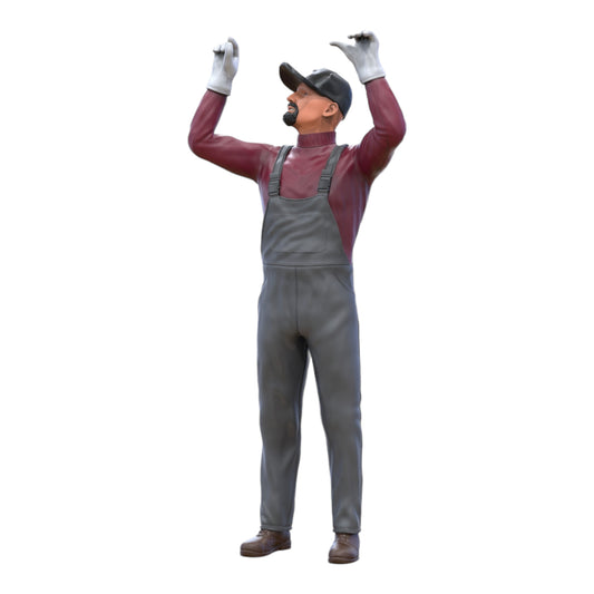 Photo du produit Diorama et modélisme Figurine miniature : Mécanicien en surplomb 2