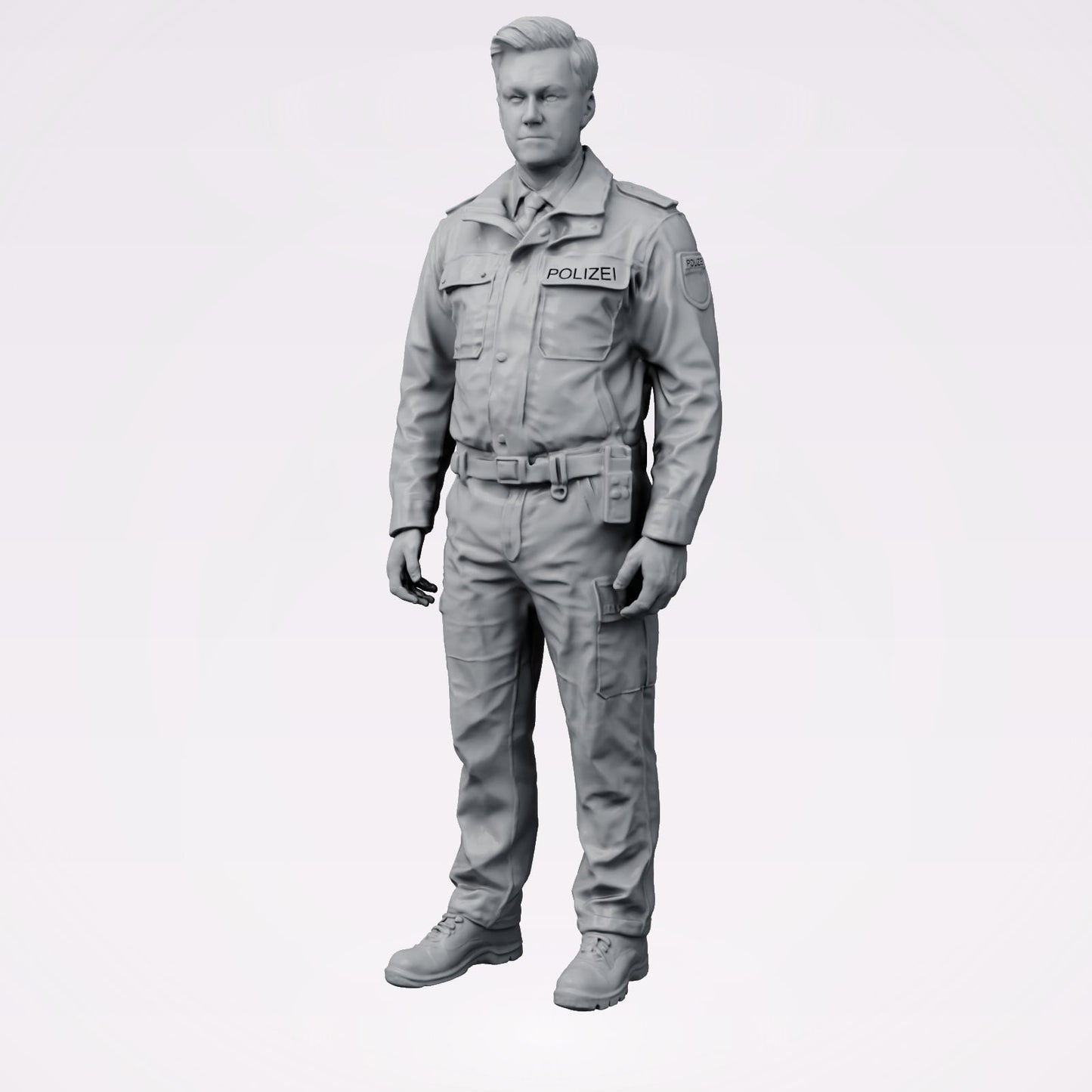 Photo produit de modélisme pour diorama 9 : set de figurines de police allemande et d’agents de police