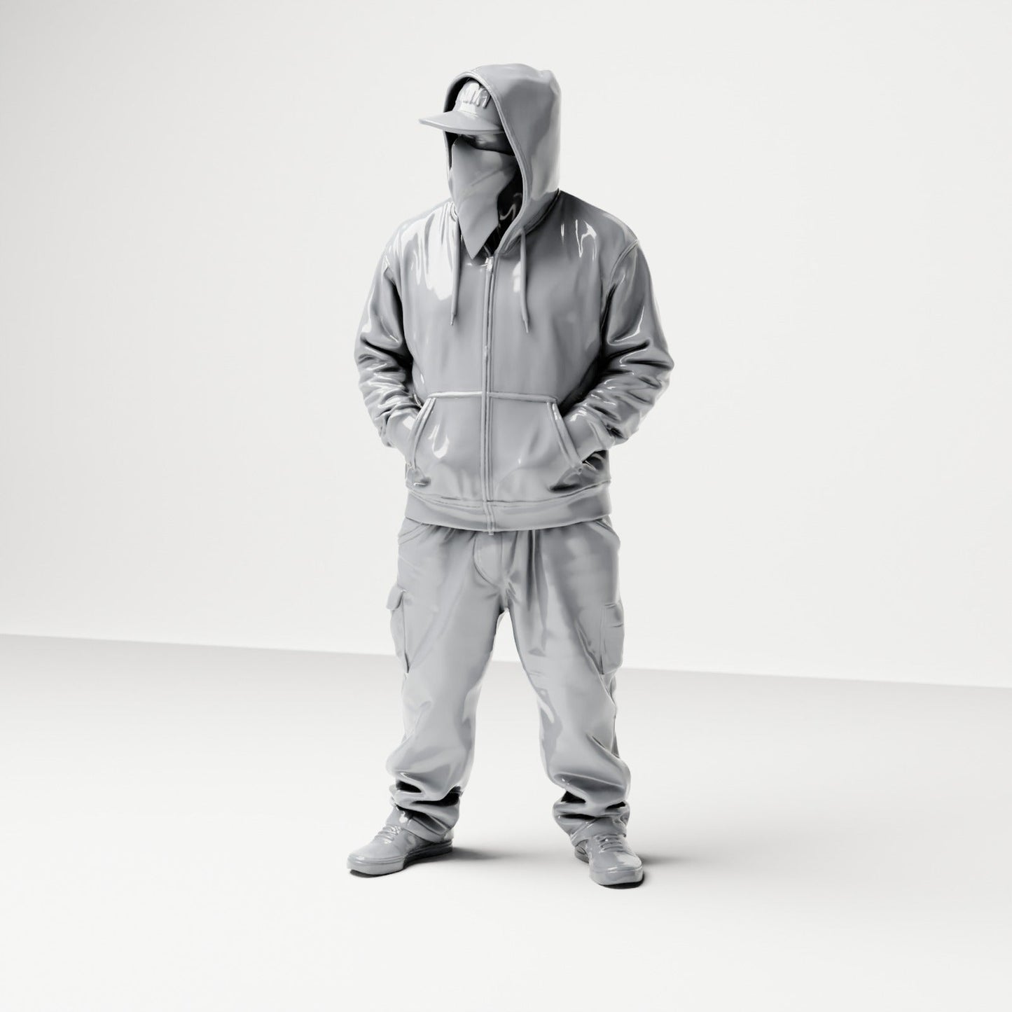 Diorama Modellbau Produktfoto 9: Diorama Figuren-Set: Hip-Hop, Urban und Streetwear Figuren-Set