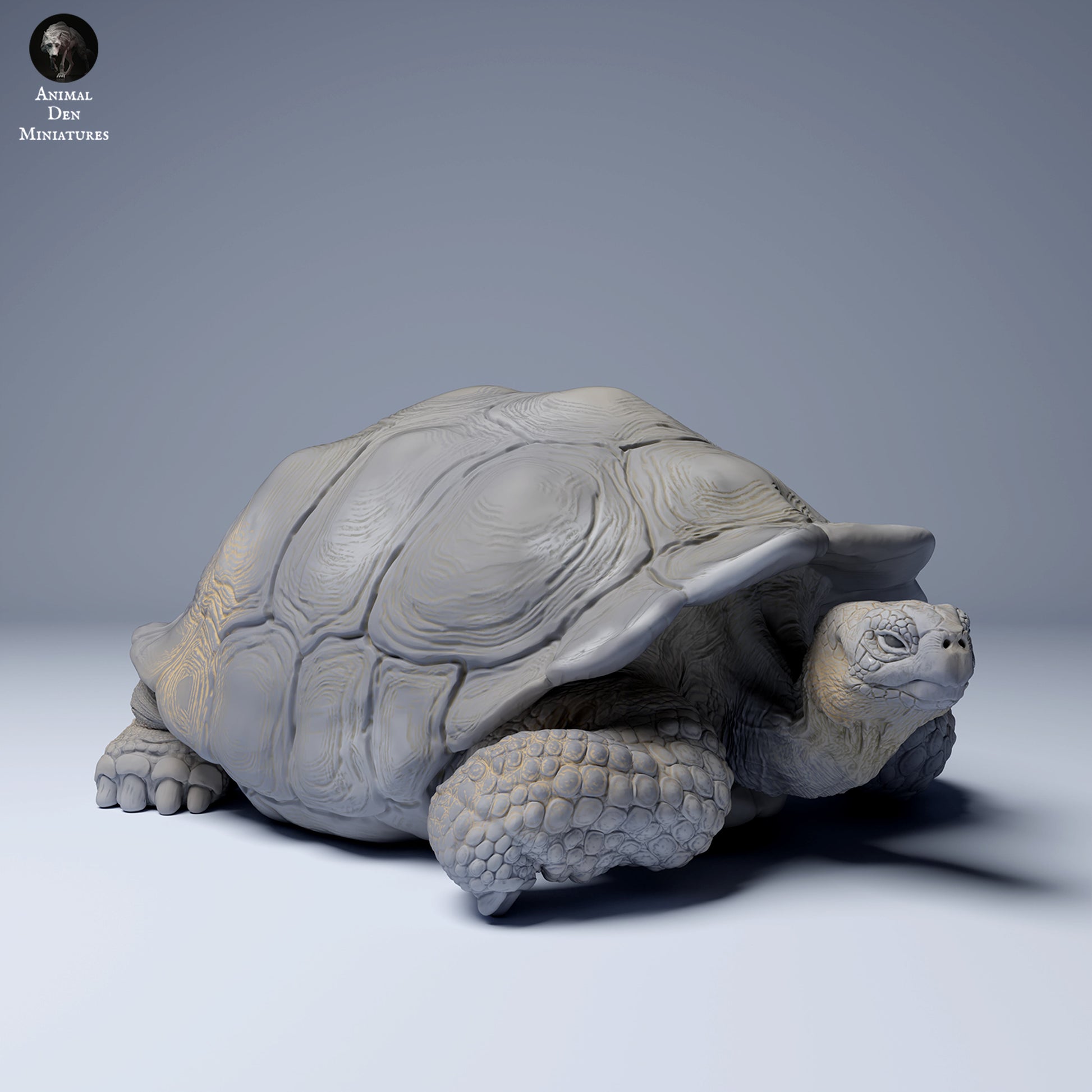 Photo de produit Figurine animale Diorama, modélisme : 0 : Figurine de faune sauvage : tortue géante des Galápagos couchée (Réf 24_08_04)