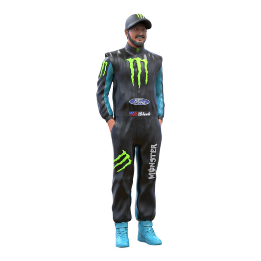 Photo du produit Diorama et modélisme Figurine miniature : Drifter - Pilote avec casquette