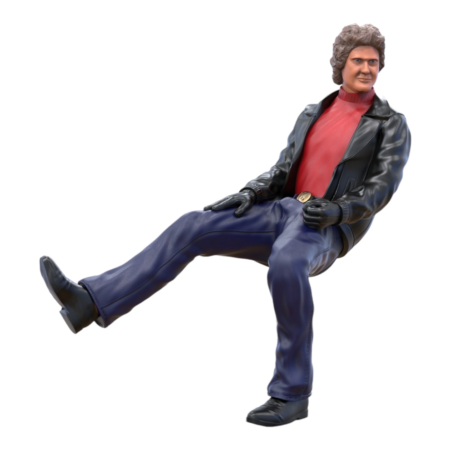 Photo du produit Diorama et modélisme Figurine miniature : Type cool assis
