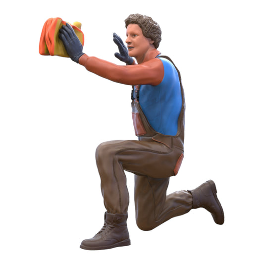 Photo du produit diorama et modélisme figurine miniature : Laveur de voiture 3