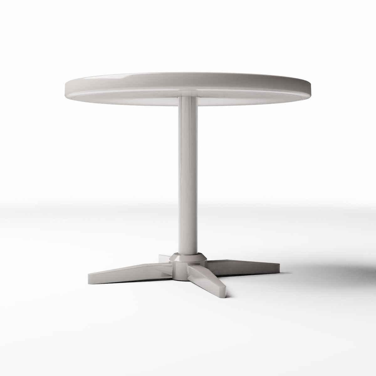 Photo produit pour diorama et modélisme 3 : Diorama de jardin : table de pique-nique ronde d’extérieur (Ref. 1072D)