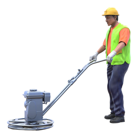 Photo du produit Diorama et modélisme Figurine miniature : Ouvrier 4