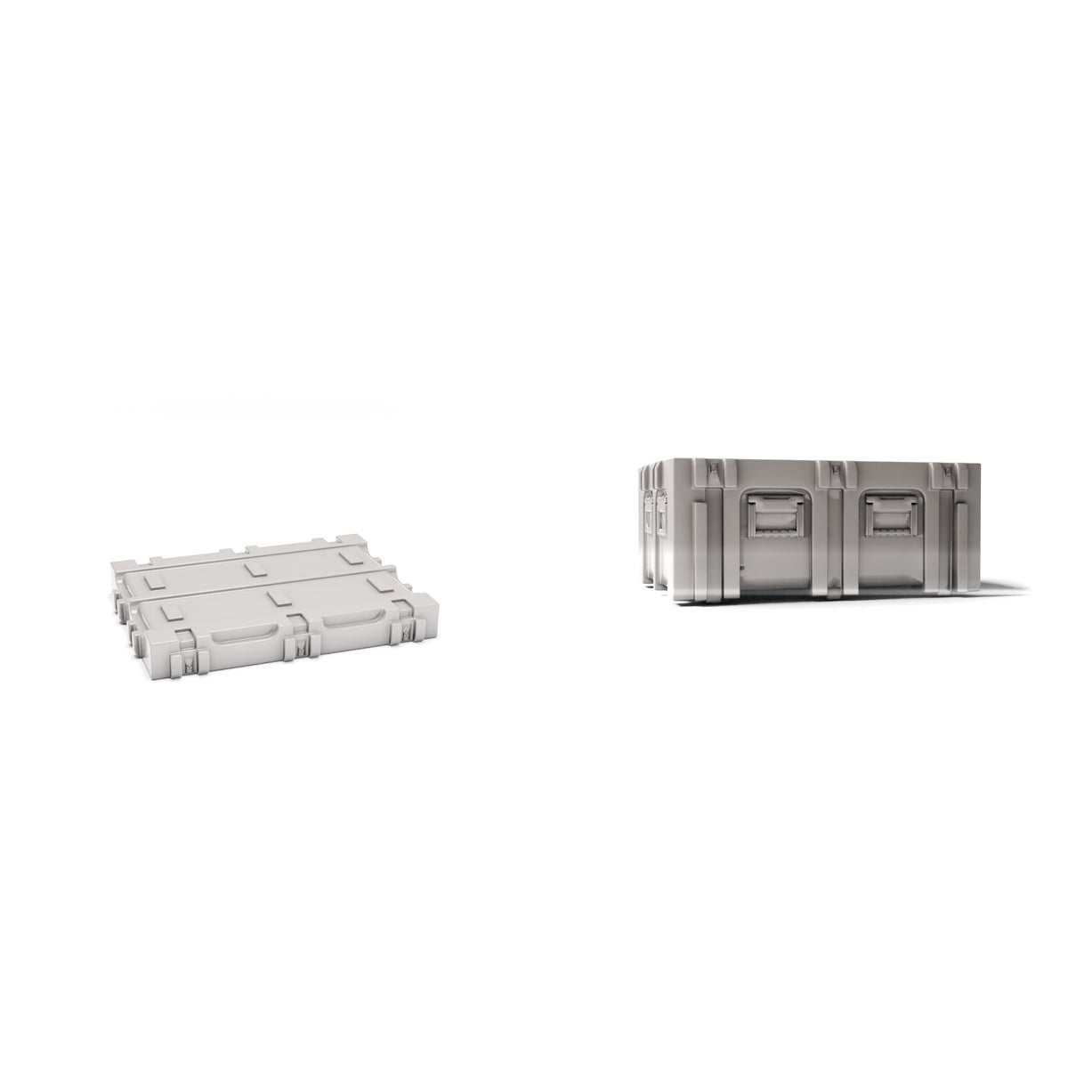Photo produit de modélisme de diorama 3 : Diorama Stockage et Transport : caisse militaire type D08 à assembler (réf. 1277D)