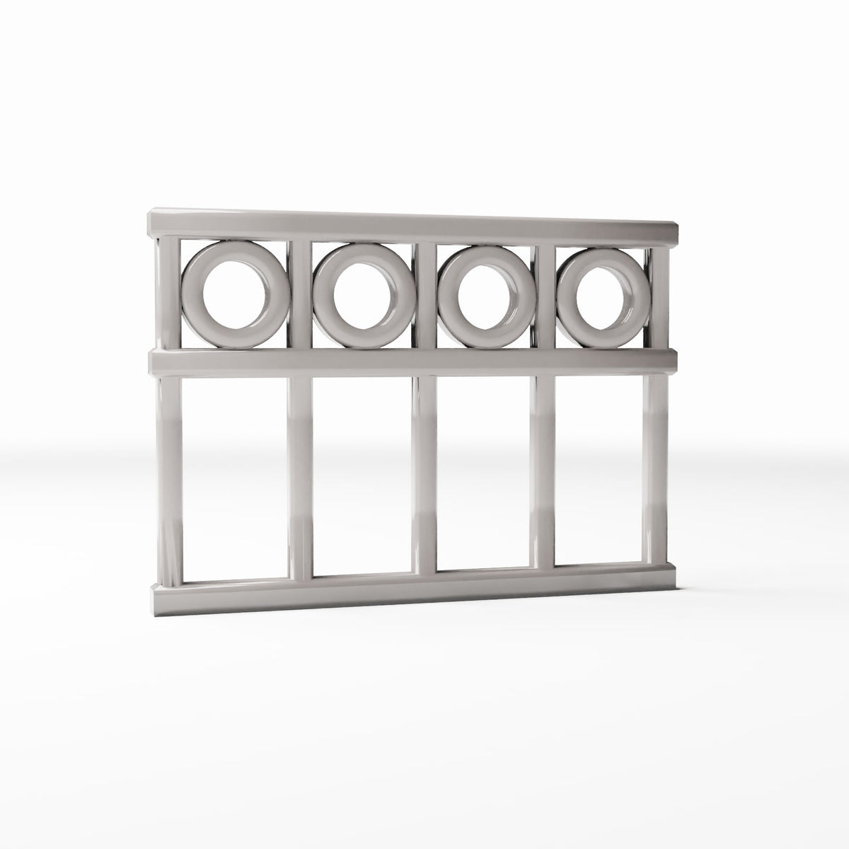 Photo produit pour diorama et modélisme 3 : Terrain de diorama : élément de clôture décoratif avec anneaux (Réf. 132D)