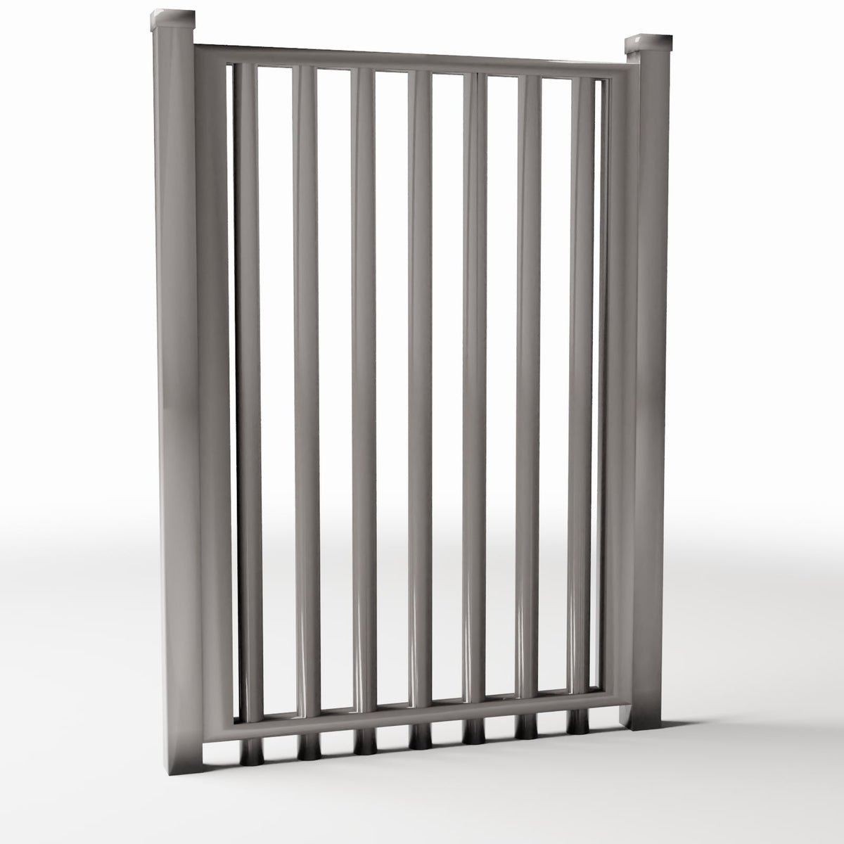 Photo produit pour diorama et modélisme 3 : Décor de diorama : court segment de clôture avec poteaux (Réf. 138D)