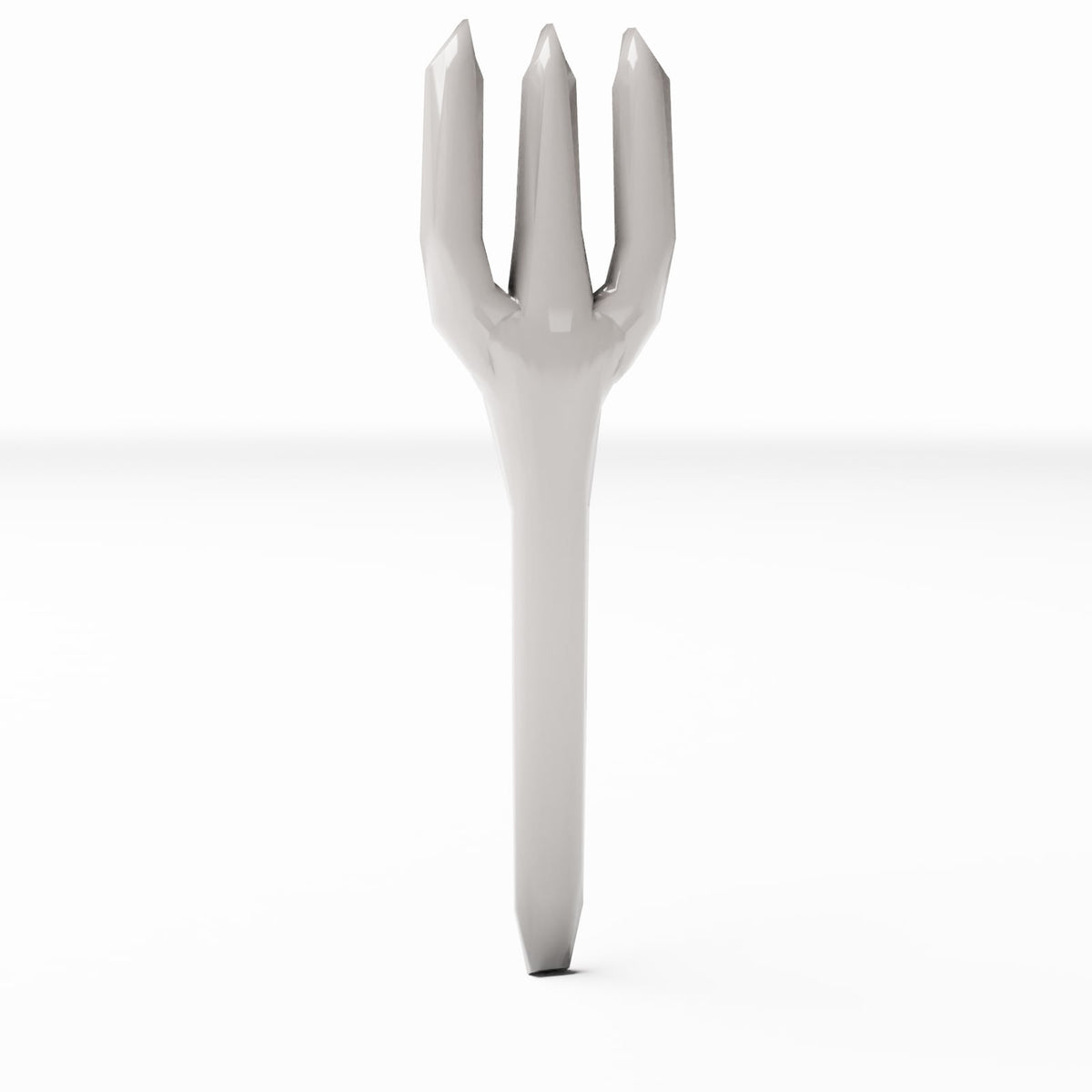 Photo produit pour diorama et modélisme 3 : Accessoires de cuisine pour diorama : fourche à trois dents pour scènes de ferme (Ref. 1400D)