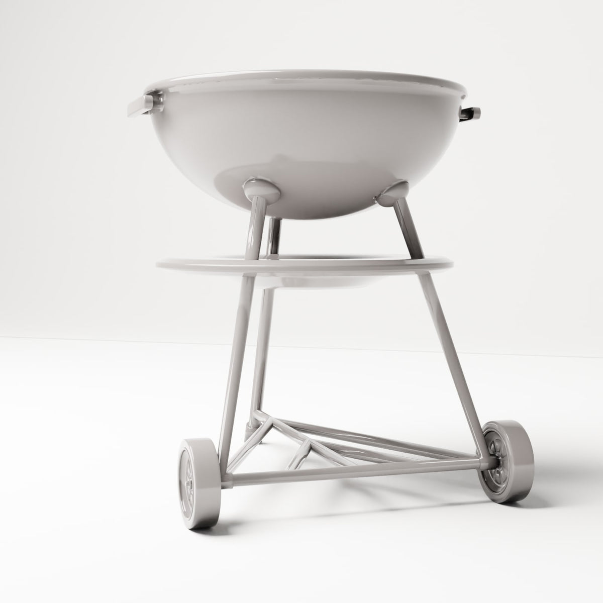MyPortal 143 3 : détails de scène de diorama : barbecue boule mobile (réf. 143D)