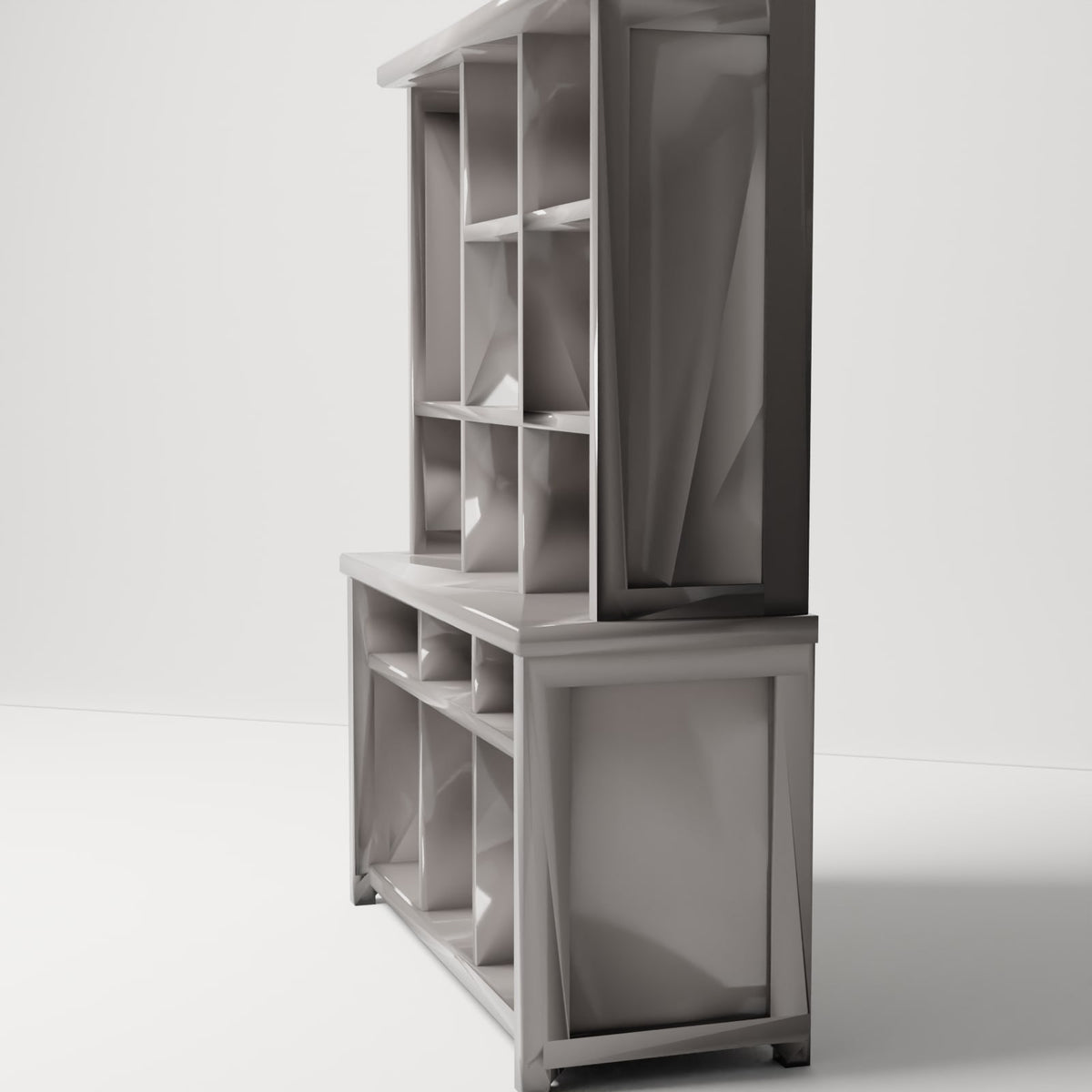 MyPortal 156 3 : mobilier de diorama : grand placard de cuisine (Réf. 156D)
