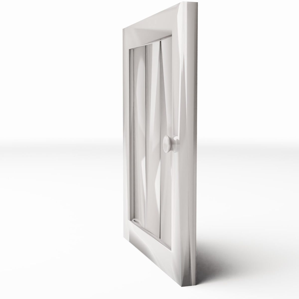 Photo produit pour diorama et modélisme 3 : Meuble de diorama : porte haute de placard de cuisine avec bouton (Réf. 157D)