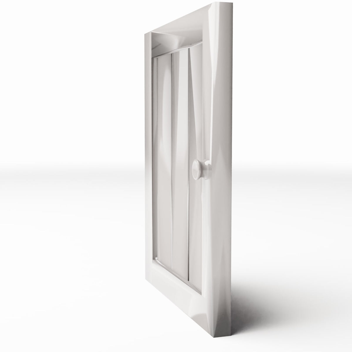 Photo produit pour diorama et modélisme 3 : Meuble de diorama : porte d’armoire haute avec bouton (Réf. 158D)