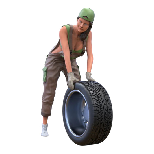 Photo du produit diorama et modélisme figurine miniature : Mécanicienne 1