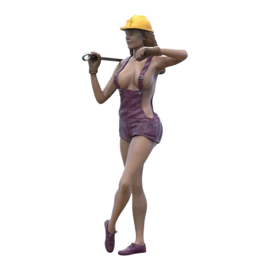 Photo du produit Diorama et modélisme Figurine miniature : Mécanicienne 2