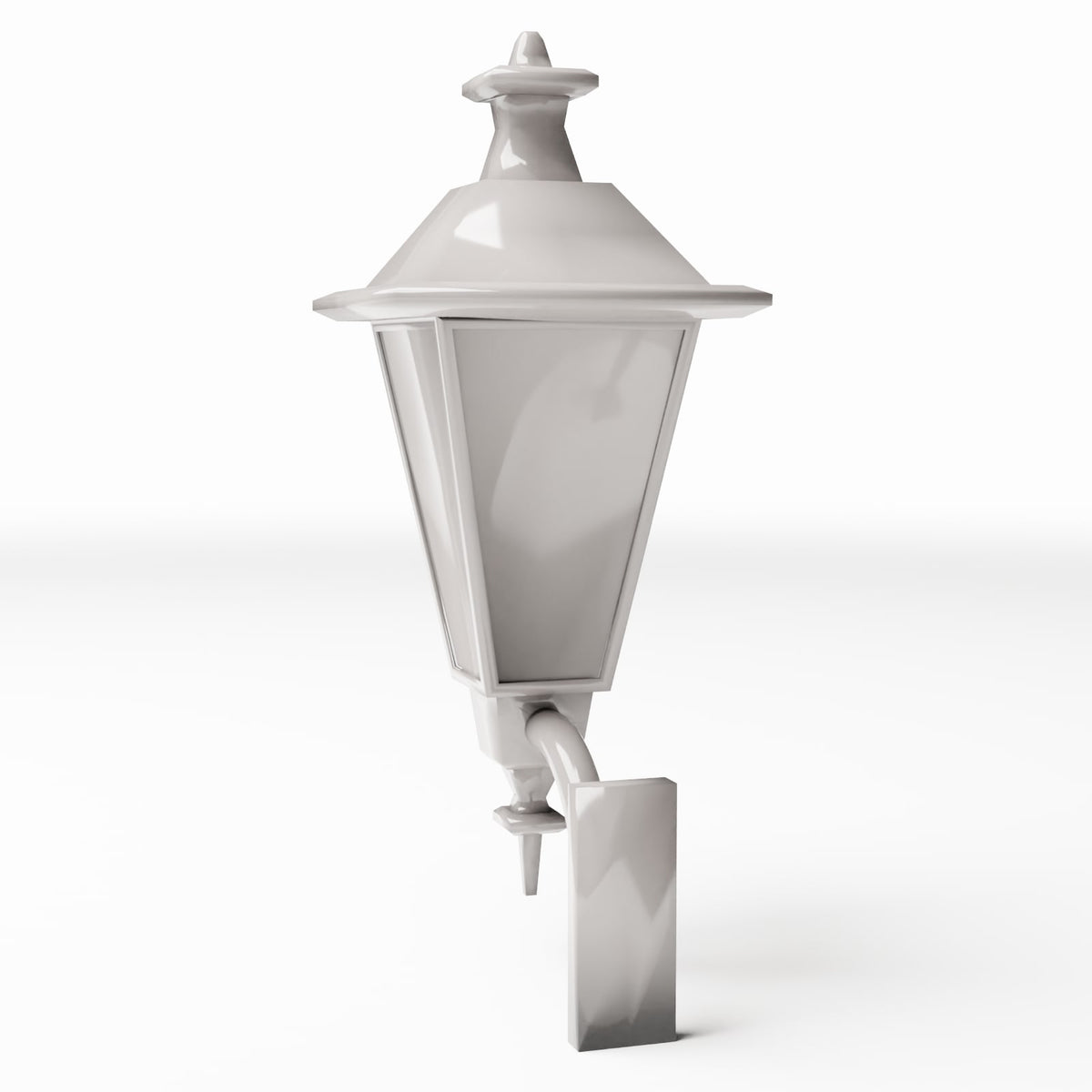 Photo produit pour diorama et modélisme 3 : Décor de diorama : lampe murale extérieure classique (réf. 171D)