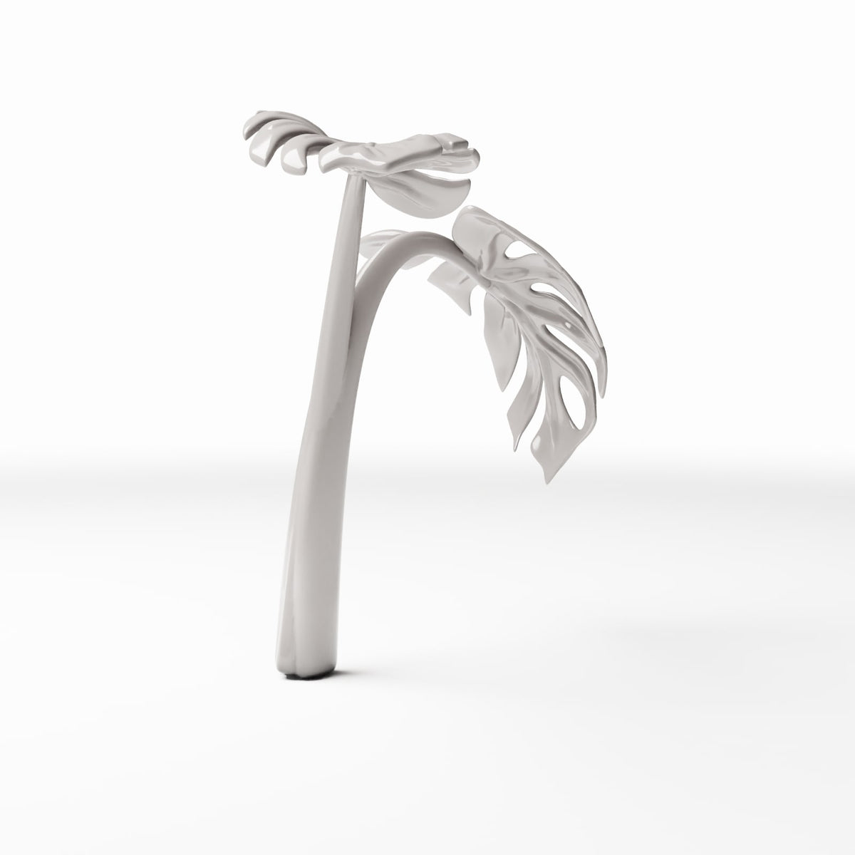 Photo produit pour diorama et modélisme 3 : Plantes de diorama : Monstera aux grandes feuilles (Réf. 182D)