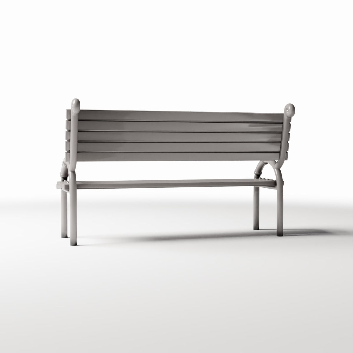 Photo produit pour diorama et modélisme 3 : Mobilier de diorama : banc de parc classique (Réf. 183D)