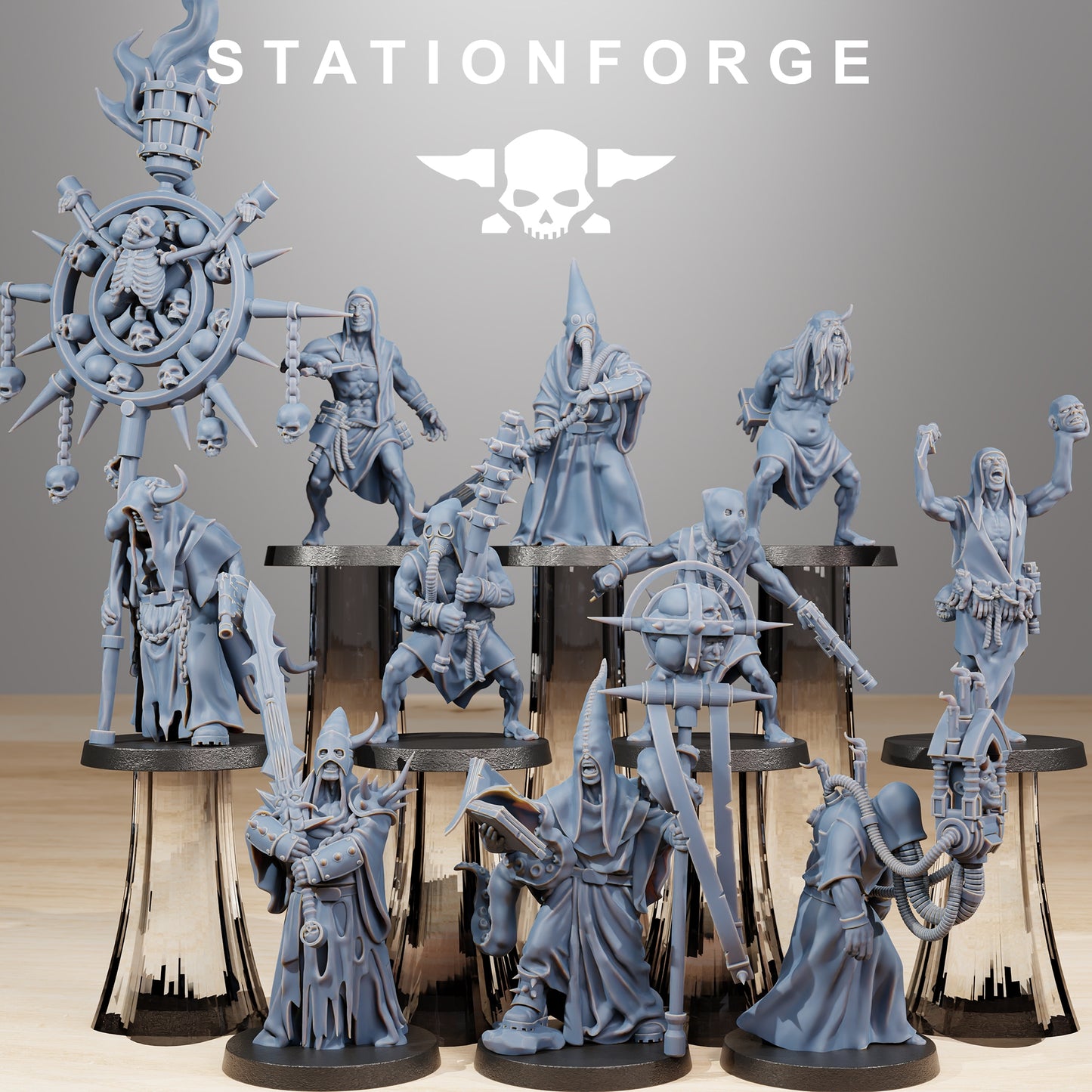 Photo du produit Tabletop 28mm The Printing Goes Ever On (TPGEO) 0 : Fanatiques de la Garde Corrompue