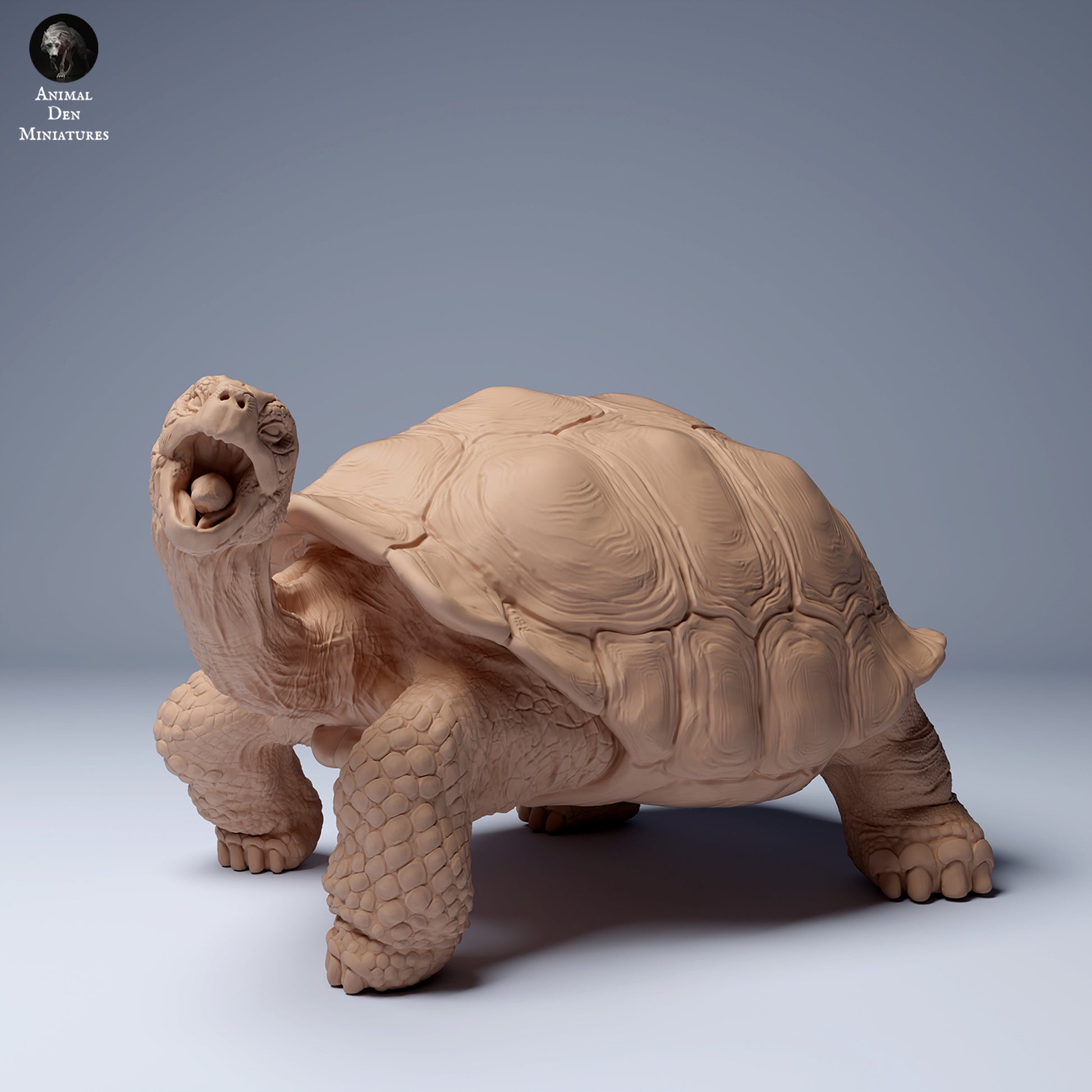 Photo de produit Figurine animale diorama, modélisme : 0 : Figurine d'animal de jungle : tortue géante des Galápagos en train de manger (Ref 24_08_03)