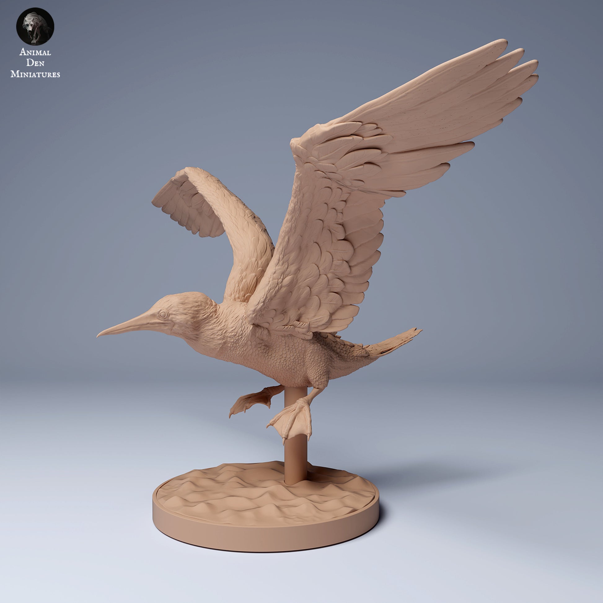 Photo de produit Figurine d'animal Diorama, Modélisme : 0 : Figurine marine : Fou de Bassan en vol (Ref 24_08_07)