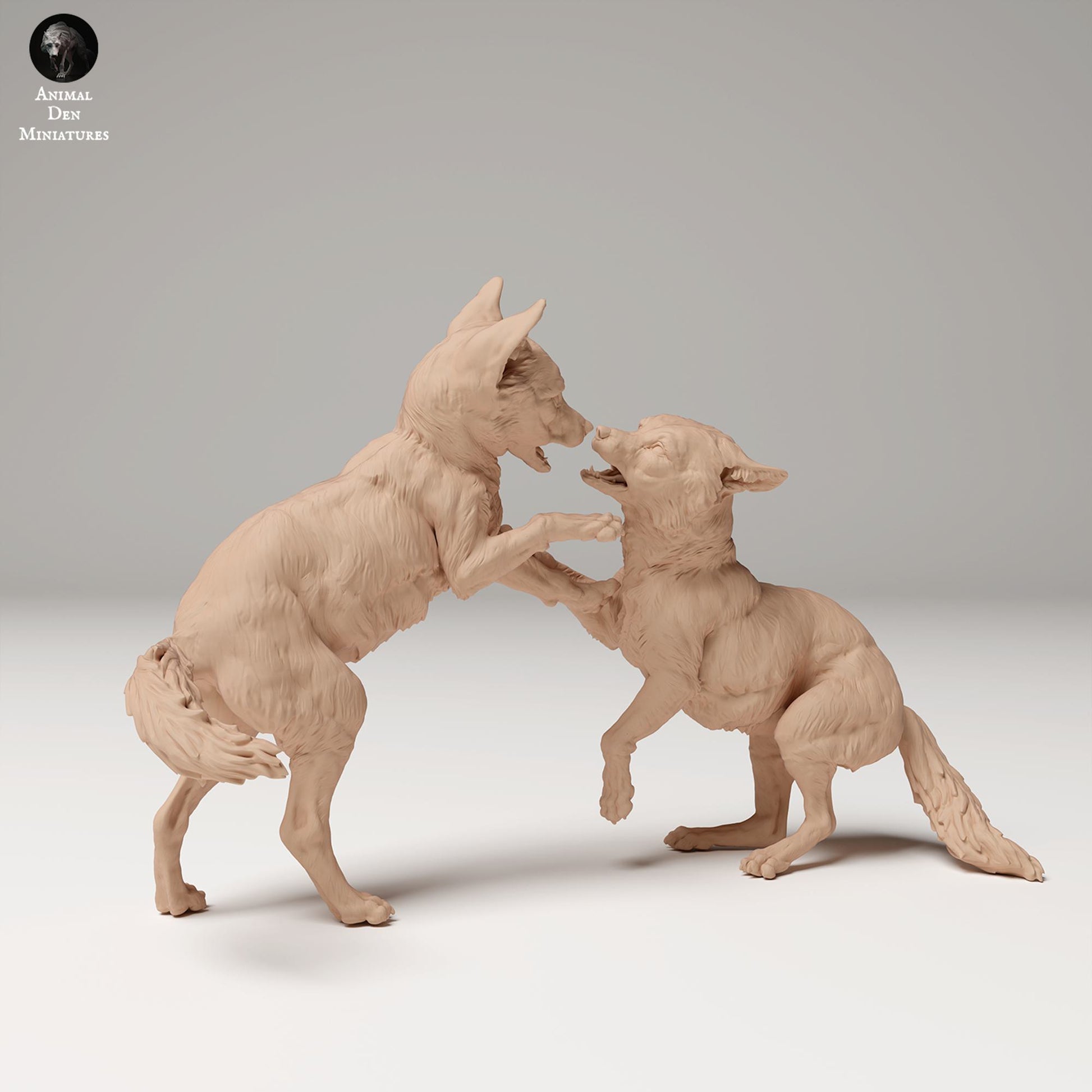 Photo de produit Figurine animale Diorama, modélisme : 0 : Figurine de faune : Renardeau – Renard roux (Réf 24_09_05)