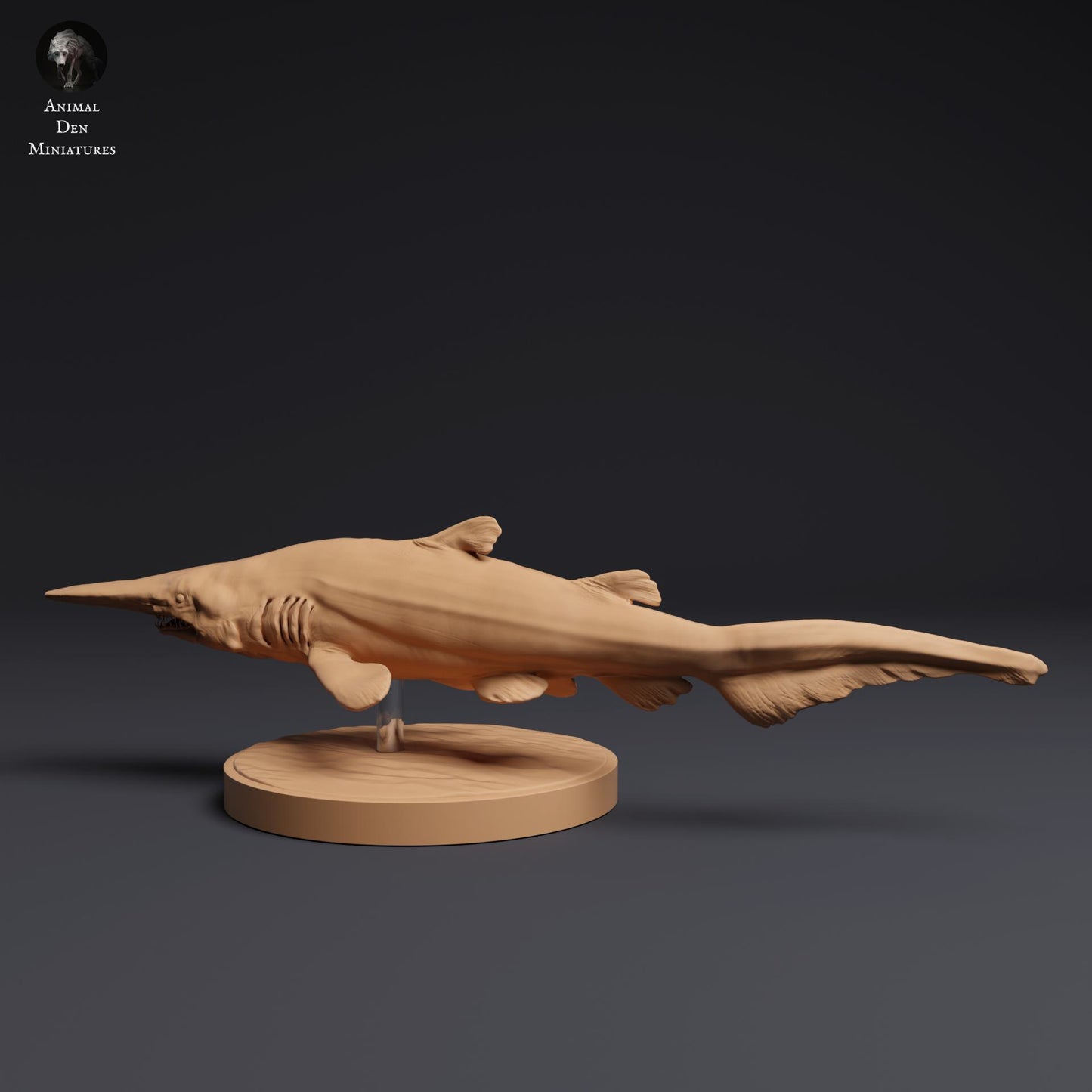 Produktfoto Tier Figur Diorama, Modellbau: 0: Meerestier Figur: Koboldhai – Goblin Shark (Ref 25_04_01)