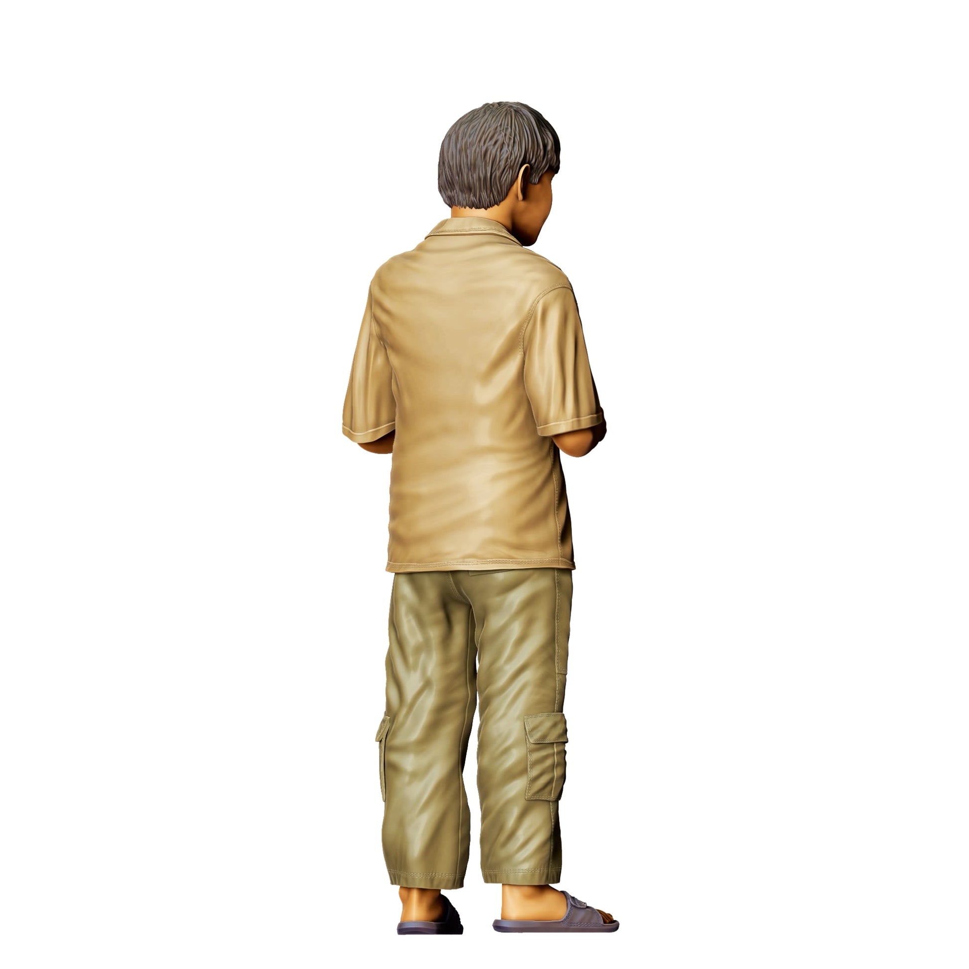 Photo de produit de modélisme diorama 0 : Enfant jouant avec une voiture RC A (Réf. n° 371)