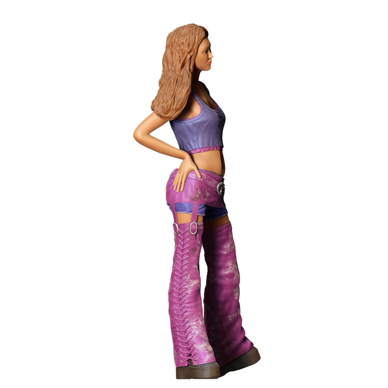 Figurine miniature : Femme avec haut et pantalon long (n° 280)