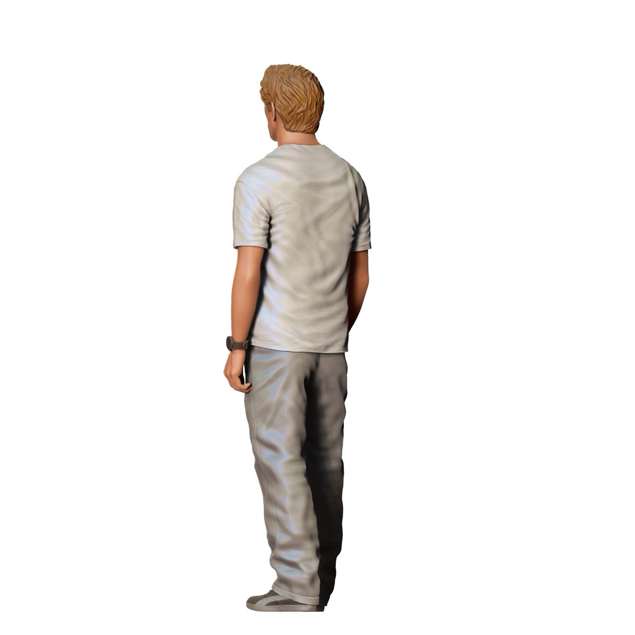 Figurine miniature : Homme avec chemise et jean (n° 282)