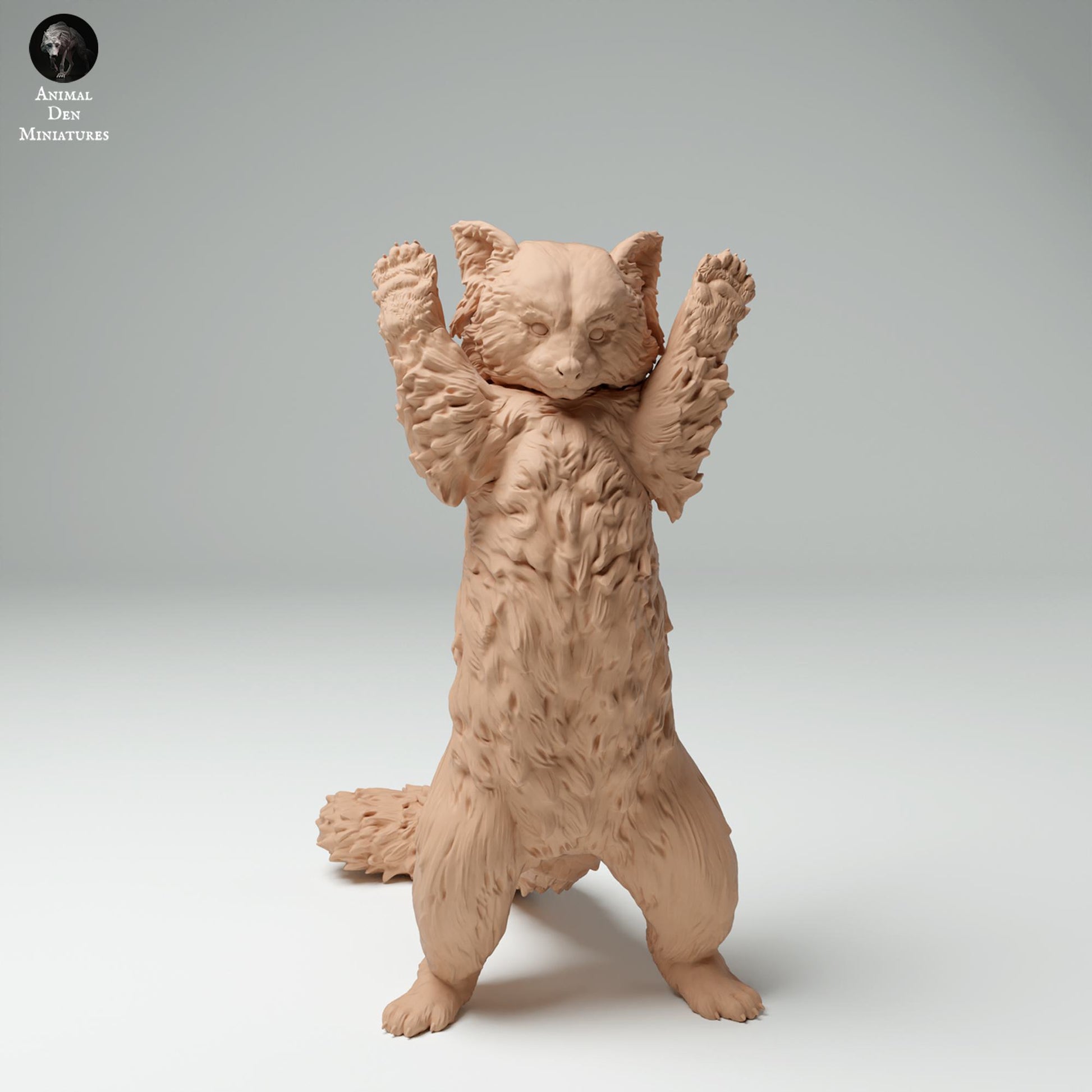 Photo de produit Figurine animale Diorama, Modélisme : 0 : Figurine d'animal sauvage : Panda rouge – Ailurus fulgens (Ref 25_02_01)