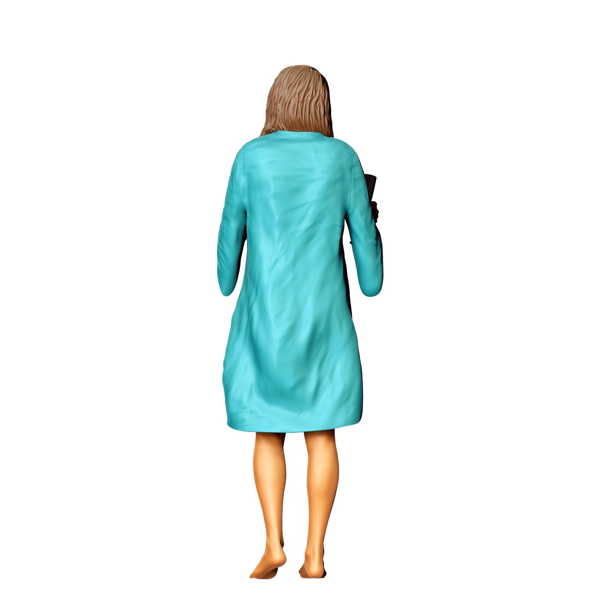 Photo de produit de modélisme diorama 0 : Fête au bord de la piscine - Femme en maillot de bain avec un verre de champagne (Réf. n° 322)