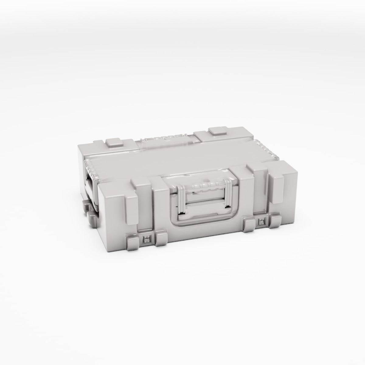 Diorama Modellbau Produktfoto 3: Diorama Lager: Militärische Transportkiste mit Tragegriff (Ref. 345D)