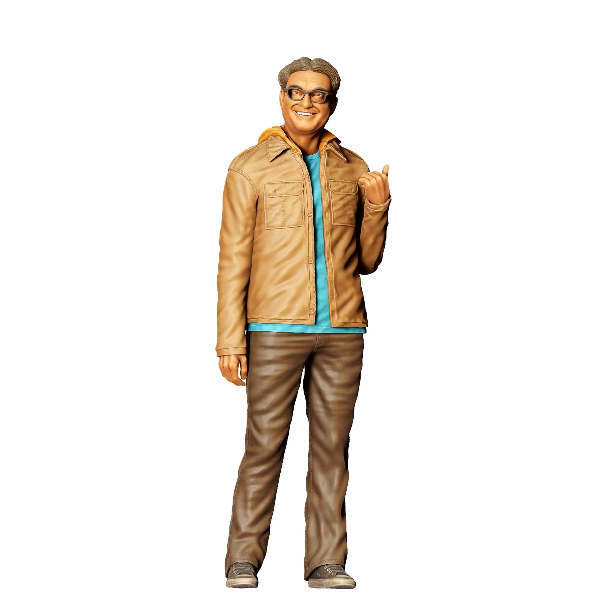 Photo de produit de modélisme diorama 0 : Scientifique de la Nerd WG C - (Réf. n° 377)