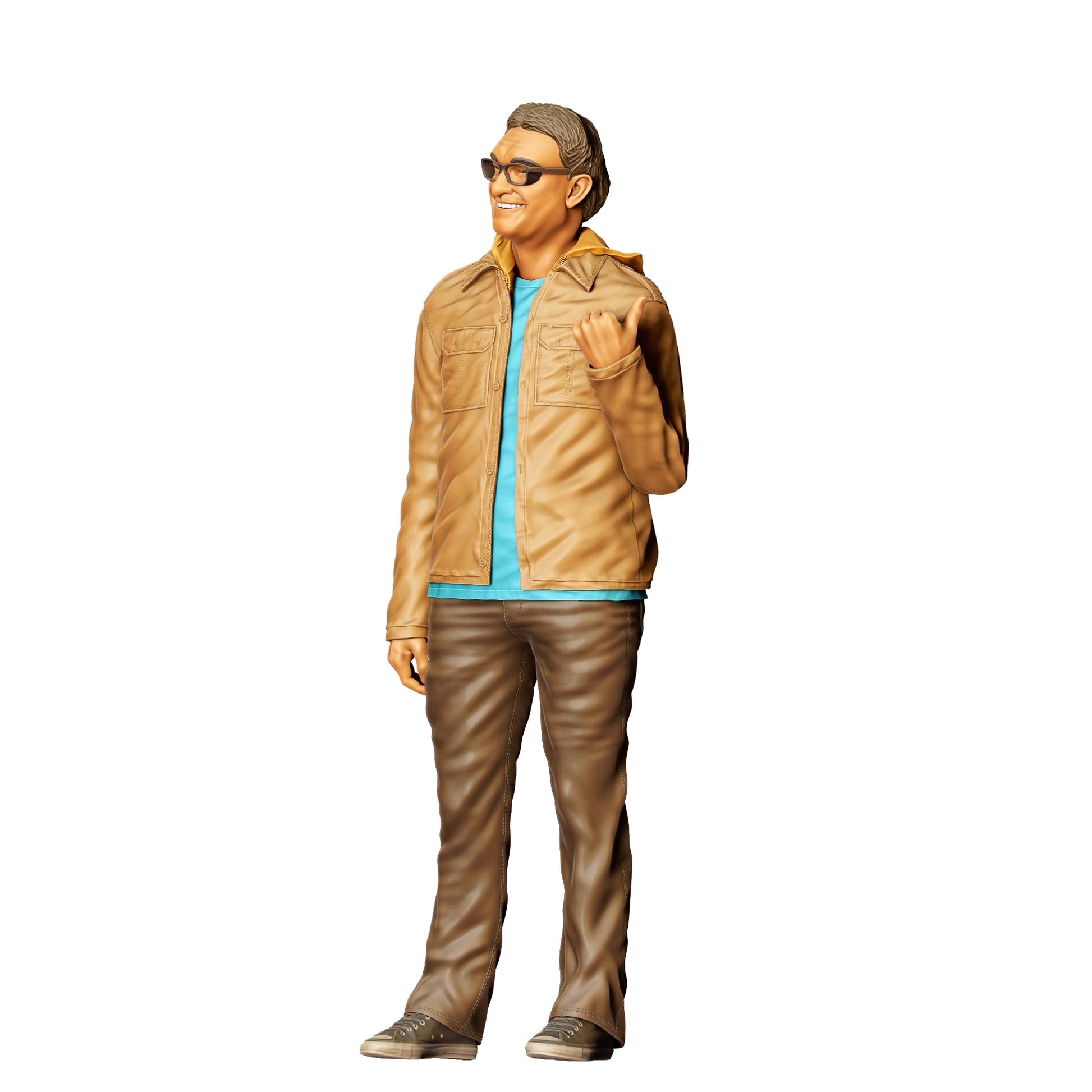 Photo de produit de modélisme diorama 0 : Scientifique de la Nerd WG C - (Réf. n° 377)