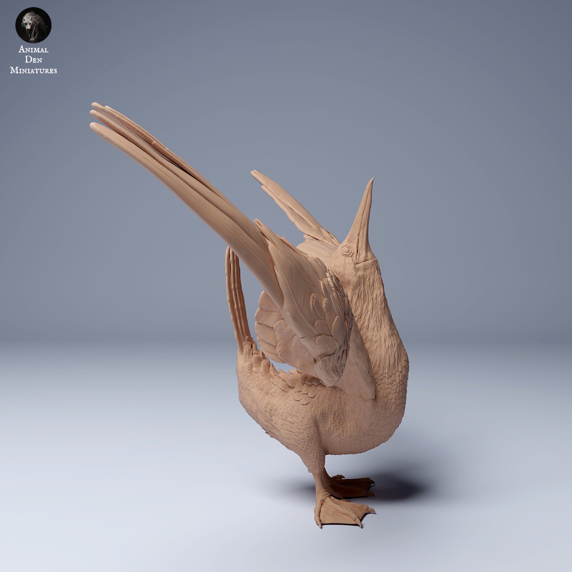 Photo de produit Figurine d'animal Diorama, modélisme : 0 : Figurine marine : Fou de Bassan – Pose dansante (Réf 24_08_08)