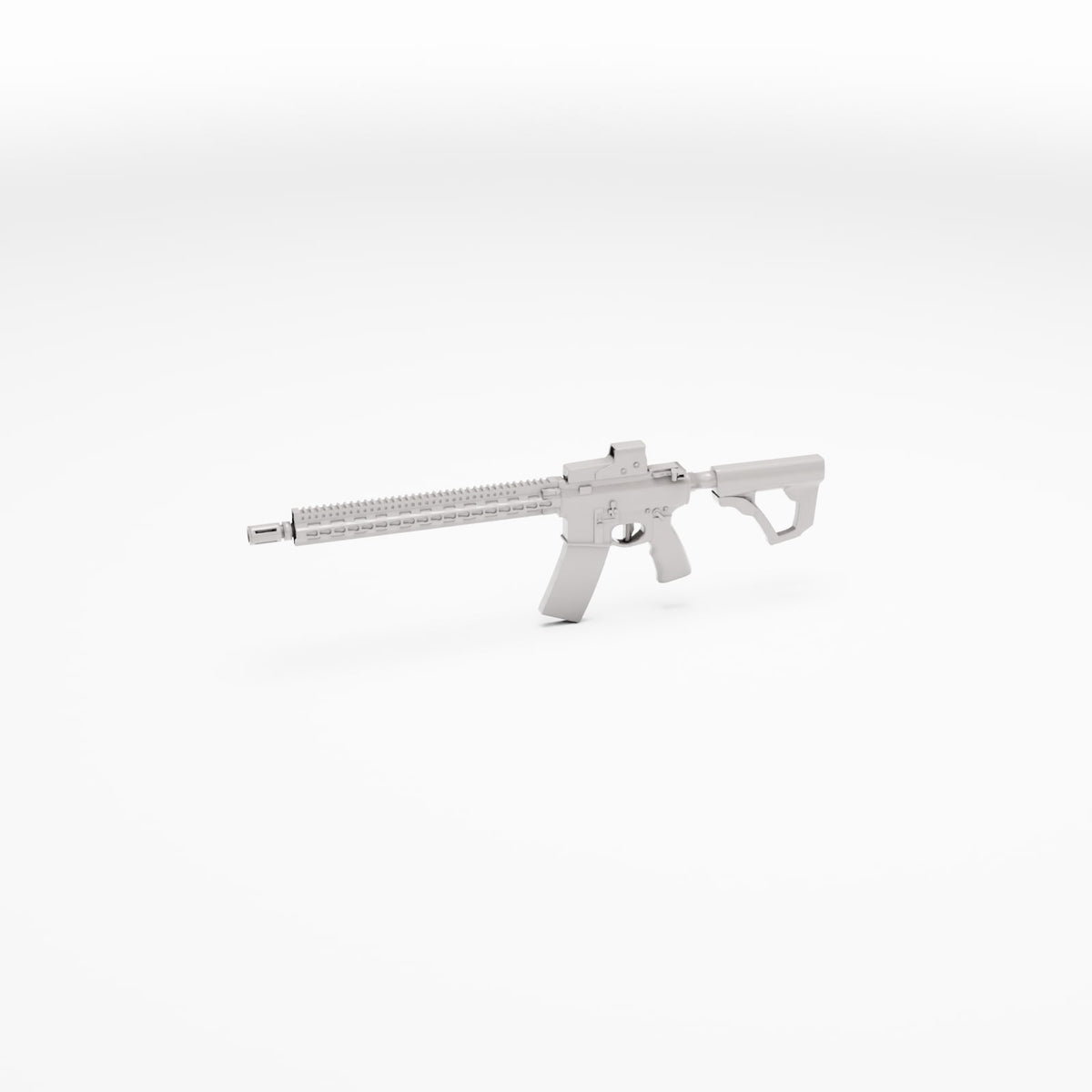 Photo du produit de modélisme pour diorama 3 : armes de diorama : fusil d’assaut moderne (réf. 420D)