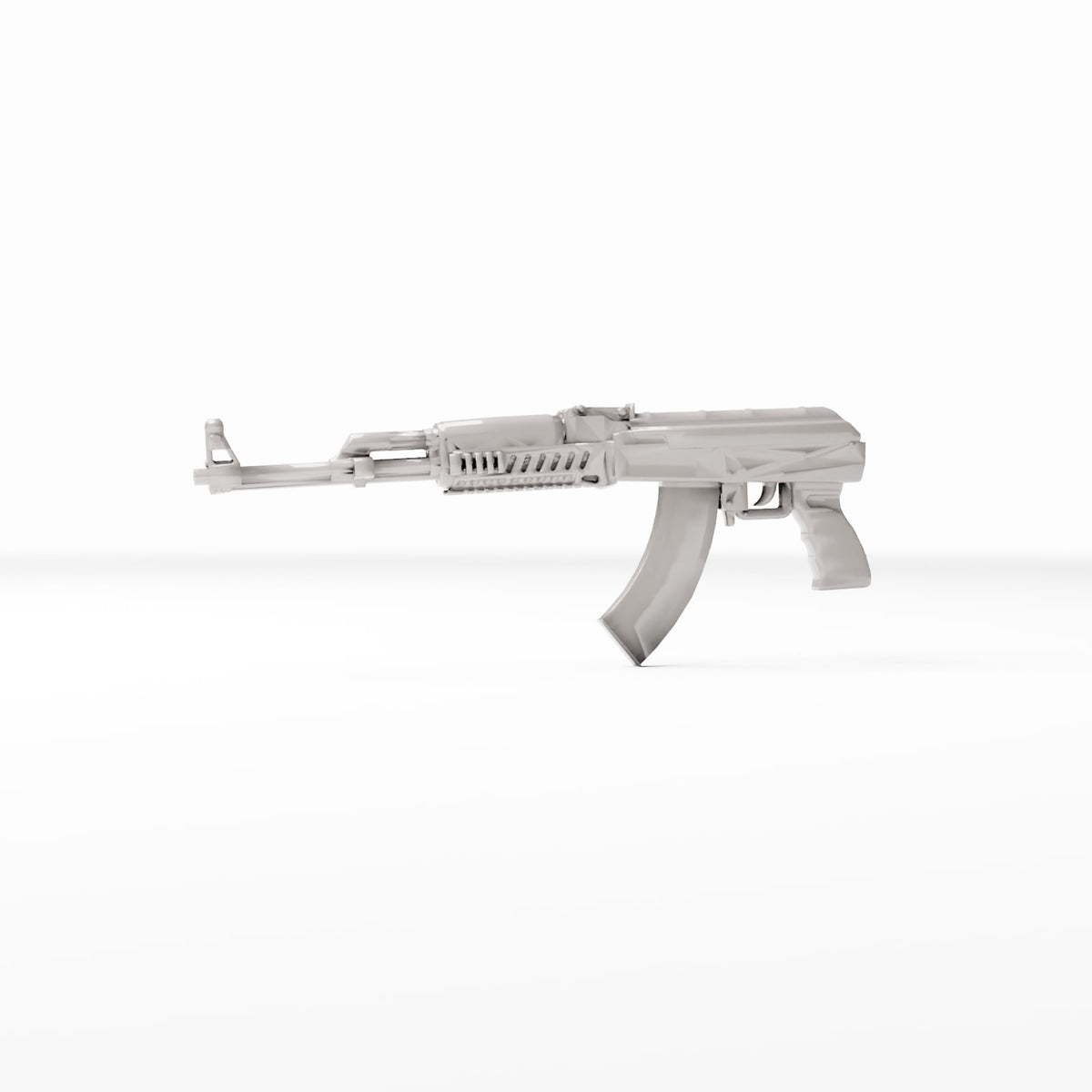 Photo de produit de modélisme de diorama 3 : armes de diorama : fusil d’assaut avec chargeur (réf. 421D)