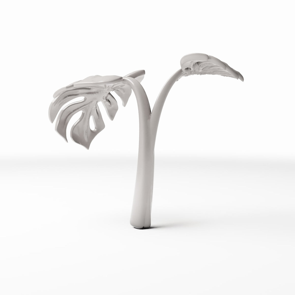 Photo produit de modélisme de diorama 3 : plantes de diorama : monstera aux grandes feuilles (réf. 479D)