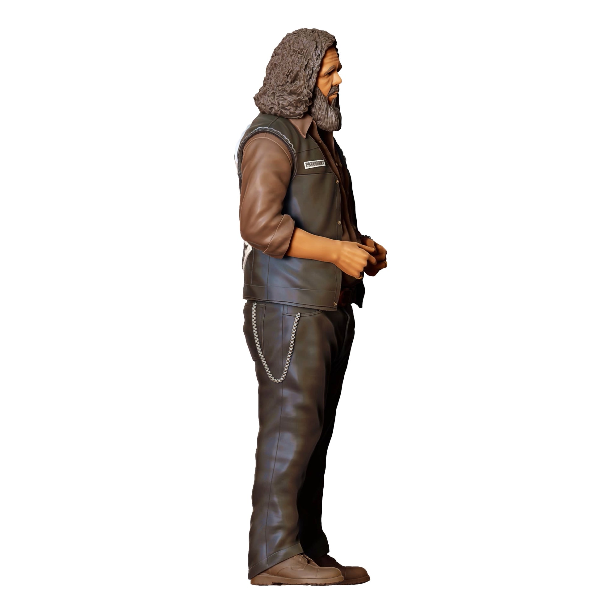 Photo de produit de modélisme diorama 0 : Membre d'un gang de motards - Biker 4 (Réf. n° 360)